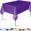 Amazon comercio electrónico película fundida mantel negro engrosado impermeable y a prueba de aceite plástico mantel desechable multicolor opcional