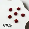 Accesorios para Uñas de Año Nuevo, Serie Roja Festiva Popular Estilo Chino, Lingotes de la Suerte, Bolsas de la Suerte, Decoraciones para Uñas de Aleación de Pez Dorado