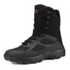 Novas Botas de Cano Alto de Tamanho Grande Transfronteiriças para Homens, Botas de Combate das Forças Especiais, Botas de Neve Quentes com Forro de Lã para Caminhada e Montanhismo ao Ar Livre