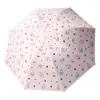 Guarda-chuva Protetor Solar UV Dobrável Autêntico do Coelho Miffy para Mulheres, Uso Duplo para Sol e Chuva, Alto Valor Estético
