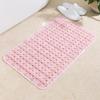 Alfombrilla Antideslizante para Baño, Alfombrilla para Piso de Baño, Alfombrilla para Frotar los Pies, Alfombrilla para Pies de Baño, Alfombrilla Antideslizante para Baño del Hogar, Alfombrilla Antideslizante para Baño Anticaídas