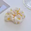 Lazo para coleta dulce y versátil para mujer, Cuerda para el pelo simple y elegante, Scrunchie de gran tamaño para verano, Accesorio para el pelo fresco y simple