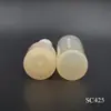 Carcasa Redonda para Lápiz Labial con Boca Inclinada Personalizada Tubo de Plástico para Bálsamo Labial de 11 mm, Tubo Vacío para Bálsamo Labial con Logotipo Imprimible