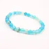 Pulsera de Cristal Natural, Simple de un Solo Círculo con Cuentas Redondas Joyería Transfronteriza, Joyería Estilo Pareja de Ágata Roja, Pulseras de Cristal para la Mano