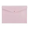 Bolsa de archivo de información con bolsillo a presión, de cuero sintético personalizado, práctica y de gran capacidad, bolsa de almacenamiento para oficina, bolsa de archivo A4