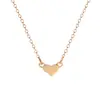 Collares Superpuestos con Colgantes de Corazón, Cadenas para Clavícula, Collares Personalizados de Estrella y Luna, Diseño Multicapa, Accesorios Casuales para el Día a Día para Mujeres