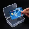 Caja Transparente de PP a Prueba de Polvo para Accesorios Ferretería Papelería Caja de Almacenamiento Equipo de Pesca Caja de Empaque para Cosméticos Caja Plástica Cuadrada