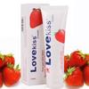 LOVEkiss Lubrificante Sabor Morango Lubrificante 100ml Produtos Sexuais Adultos Venda Direta
