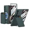 Adecuado para funda de teléfono Samsung Z Fold8 Ultra, tarjetero desmontable multifuncional, soporte magnético, cubierta protectora con clip para tarjetas