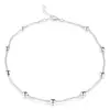 Comercio Exterior Cadena de Cuentas de Arroz de un Solo Producto Tobillera Ajustable Sudeste Asiático Cadena de Tobillo de Acero Inoxidable Moda Diseño Simple Joyería