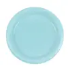 Plato Desechable de Plástico PS Personalizado de Fábrica Plato de Cena Colorido Redondo Plato para Pastel Comida Fría Plato de Postre 79 pulgadas