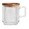 Serie de Luz y Sombra Arnés Estilo Nórdico ins Raya Vertical Vidrio Moderno Simple Tazón Rayado Tanque de Jugo 5L