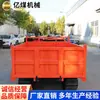 Vehículo de transporte sobre orugas de 2 toneladas directo del fabricante, vehículo de transporte de materiales para mina de carbón subterránea, equipo de transporte sin vías a prueba de explosiones