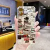Artículo popular de comercio exterior: Funda de teléfono con póster de coche retro americano para iPhone 17, funda suave transparente anticolisión para Apple 16 Pro