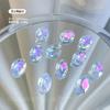 Caramelo Diamante con Forma Especial Joyería para Arte de Uñas Amor Cuadrado Gordo Huevo de Paloma Largo Octagonal Fondo de Punta Decoración de Armadura para Usar Venta al por Mayor