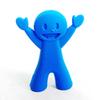 Cabeza de palillos de silicona cara sonriente muñeco niño palillos de aprendizaje para niños ayuda soporte para tarjetas tarjeta cabeza de muñeca de amor