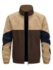 Chaqueta Popular de Otoño-Invierno con Cuello Alto para Hombre, Chaqueta Abrigo Holgada para Exteriores para Estudiantes Hombres, Primavera y Otoño 2026