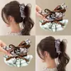 Pinza de Plátano con Lazo Vertical para Mujer 2026 Estilo Nuevo Pinza de Pelo de Alta Gama para la Parte Posterior de la Cabeza Pinza para Cola de Caballo Alta Accesorio para el Cabello Pasador
