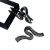 Pinza de Garra Geométrica Negra Minimalista con Forma de Ola y Cinta, Pinza de Tiburón para el Cabello, Pinza de Gel para el Cabello para la Parte Posterior de la Cabeza, Accesorio Versátil para el Cabello