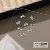 Nuevos Accesorios para Uñas Lz Zirconia Súper Brillante Borla Plateada Serie Mariposa 3D Decoraciones de Pedrería para Uñas Lazo