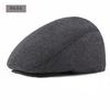 Chapéu masculino de outono e inverno mais boné acolchoado de veludo chapéu masculino de meia-idade e idosos com proteção auricular Boina chapéu do pai chapéu de algodão