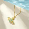 Collar de diseño vintage de luna y sol estilo europeo y americano transfronterizo, estrella y luna brillan juntas, diseño de nicho, accesorios de diamantes completos para mujer
