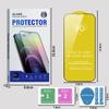 Película de vidro temperado para embalagem de envelope P6 adequada para iPhone 15promax, película para celular, pacote único, filme para Apple 16pro