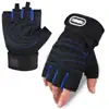 Guantes de medio dedo para fitness para hombre y mujer, protectores antideslizantes para muñeca, guantes de entrenamiento para equipos deportivos de levantamiento de pesas, comercio exterior transfronterizo