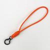 Cuerda de Paraguas Trenzada Lanyard Llavero Largo Cuerda de Mano Anti-pérdida Anillo Abierto Colgante Rápido Mochila