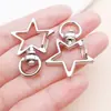 45 Aleación Corazón Delfín Estrella Luna Gato Colgante de Forma Especial Llavero DIY Hebilla de Conexión Accesorios de Joyería