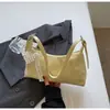 Bolso de axila de estilo coreano moderno para mujer 2025 Verano Nuevo Casual Simple Estilo Suave Bolso bandolera de un solo hombro