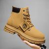 Botas Martin populares transfronterizas para hombre talla extra grande 48 talla botas para hombre estilo británico retro de caña alta botas de trabajo de cuero