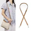 Adecuado para Bolso Cruzado Mahjong Coach con Correa de Hombro City15 Accesorios, Correa de Hombro Fina Ajustable Negra Cadena de Cuero