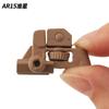 Desmontaje M416 M4A1 accesorios mira de cuatro aumentos empuñadura AR15 modelo de aleación no disparador