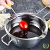 Olla para Derretir Chocolate de Acero Inoxidable 304, Olla para Derretir Cera, Olla Calentadora, Olla para Derretir Queso, Mantequilla, Horneado