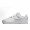 Tênis Original Af1 Air Force One Cor Trigo Guerreiro Preto Branco Puro Unissex Sapatos Esportivos Clássicos Sapatos Brancos Venda por Atacado