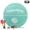 Baloncesto al por mayor con texto grabado, PU absorbente de humedad, Tallas 5 y 7, Baloncesto para interiores y exteriores para entrenamiento infantil, Baloncesto para jóvenes principiantes, Hecho a medida