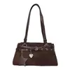 Bolso Tote de Moda Gran Capacidad Diseño de Nicho Otoño Retro Bolso de Hombro Nuevo Estilo 2026 Tendencia para Viajes Diarios Bolso de un Solo Hombro