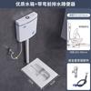 Desodorante para Baño Pequeño Inodoro de Pozo Inodoro de Sentadillas Lavabo de Sentadillas Inodoro de Sentadillas Cerámica Doméstica Inodoro de Sentadillas Juego de Cisterna