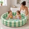 Banheira de bebê para casa/Piscina infantil para brincar/Piscina interna para banheiro externa/Bacia espessada de PVC à prova de vazamentos