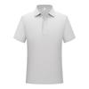 40 seda mercerizada solapa manga corta mameluco polo camisa verano camiseta camisa cultural ropa de empleado logo Guangzhou
