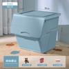 Caixa Organizadora de Brinquedos com Abertura Frontal, Caixa Organizadora Doméstica com Tampa Flip-Top, Caixa Organizadora de Roupas, Cesta Organizadora de Lanches Extra Grande