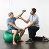 Bola de Yoga Fitness à Prova de Explosão, Bola de Pilates Espessada Ecologicamente Correta, Bola de Yoga de Equilíbrio para Exercícios Antiderrapante para Gestantes