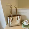 Bolsa Tote de E-commerce Transfronteiriço Nova Moda Lenço de Seda Grande Capacidade Textura Tecida Retrô Bolsa para o Dia a Dia Super Quente Bolsa de Ombro Único Mulheres