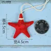 Decoración DIY Mediterránea Colgantes Pequeños Mini Decoraciones de Pared Creativas Accesorios Hechos a Mano Flotador de Pesca Ancla Adornos Colgantes para Jardín de Infancia