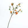 Ramas Artificiales de Fruta de Granada para Decoración del Hogar, Casas de Huéspedes, Hoteles, Clubes, Habitaciones Modelo, Cubos de la Fortuna, Arreglos Florales y Arte Floral al por Mayor