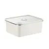 Acero inoxidable 304 caja sellada de grado alimenticio japonés para verduras y frutas traje especial congelado almacenamiento pintura en aerosol