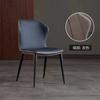 Cadeira de Jantar Minimalista Italiana de Designer Cadeira Nórdica para Hotel Café Lazer Moderno Metal Laranja Lazer Luxo Leve