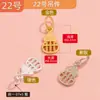 Joyería de Plata S925 Accesorios Colgantes Estilo Chino Pixiu Nudo Ruyi Calabaza Candado de Seguridad Adorno Colgante Materiales