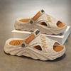 Sandalias para Hombre 2025 Nuevo Verano para Exterior Vietnam Zapatos de Playa Conductor Conducción Dos Usos Antideslizantes Resistentes al Desgaste Tiendas